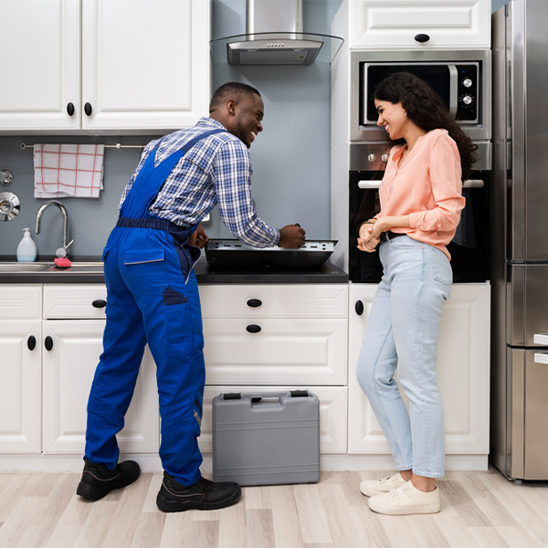 can you provide an estimate for cooktop repair before beginning any work in Edgewood TX